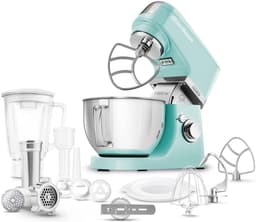 Krachtige multifunctionele keukenmachine 1000W roestvrijstalen kom 4,5L 8 snelheden — thumbnail 1