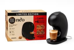 KRUPS NESCAFÉ - Dolce Gusto - YY5676 - NEO- Latte Koffiemachine - Zwart - Incl. 6 Latte Koffie Dozen - Limited edition - Koffiezetapparaat - Koffiemachines — thumbnail 1