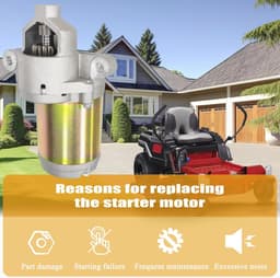 Startmotor voor Grasmaaiers - Compatibel met Diverse Motoren — thumbnail 3