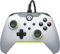 PDP Bedrade Xbox Controller - Xbox Series X|S, Xbox One & Windows - Electric White — thumbnail 1