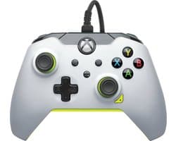 PDP Bedrade Xbox Controller - Xbox Series X|S, Xbox One & Windows - Electric White