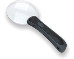 Vergrootglas met Verlichting 3.5x - Randloos Handmodel voor Lezen en Fijn Drukwerk