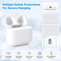 Draadloze reserve oplaadcase compatibel met AirPods 3 met Bluetooth-koppeling — thumbnail 4