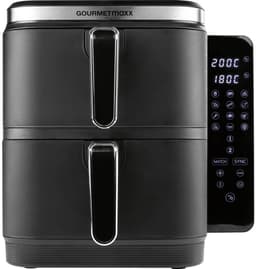 GOURMETmaxx FryUp Vertical Double Chamber Hot Air Fryer | vertical air fryer | folding touch display | 32% more space-saving | capacity 10L | hot air fryer 2 chambers — thumbnail 16