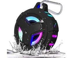 Draagbare Waterdichte Bluetooth Speaker met LED, IP67, 2000mAh, voor Buiten & Douche
