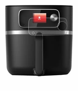 upscreen - Screenprotector voor Philips Airfryer HD9880/90 - Folie Beschermfolie transparant — thumbnail 6