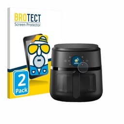 BROTECT - Screenprotector voor Philips Airfryer 2000 Gen 2 6,2L - Folie Beschermfolie matte 2 Stuks — thumbnail 2