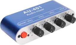 4 Kanaals Mini Audio Mixer Draagbare Stereo Geluidsversterker — thumbnail 5
