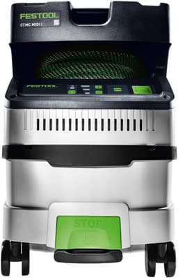 Festool CTMC MIDI I-Basic accu mobiele stofafzuiger 36 V ( 2x 18 V ) stofklasse M + 2x accu 5,0 Ah - zonder oplader — thumbnail 2