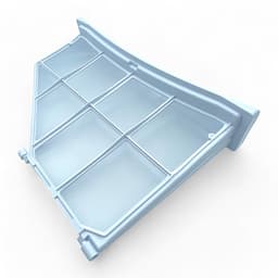 Fixem Geschikt voor AEG, Electrolux droger filter pluizenzeef was droger 1366339024 - Pluizenfilter - Wit - 1 Stuk — thumbnail 12