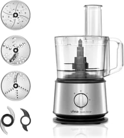Keukenmachine - Voedselprocessor Hakker - Snel Ingrediënten Bereiden - 10-in-1 Veelzijdigheid - 15L Kom - Roestvrij Staal — thumbnail 1