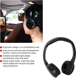 Draadloze Infrared Stereo Audio 2 Channel Hoofdtelefoon - Yctze Car Earphone voor Hoofdsteun DVD — thumbnail 4