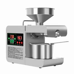 Elektrische oliepersmachine met groot digitaal kleurendisplay voor thuis, keuken en andere toepassingen. Intelligente, roestvrijstalen elektrische oliepersmachine. — thumbnail 5