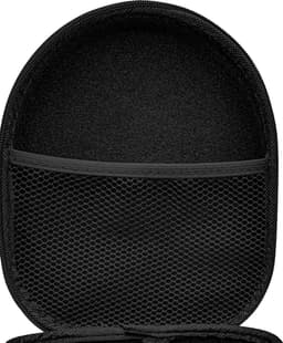 Phreeze Koptelefoon Hoes - met Opbergvak- Stevig - Waterbestendig - Draagbaar - Koptelefoon case geschikt voor Bluetooth Hoofdtelefoon, Bose, JBl, Sony - Hard Case - Koptelefoonhoes - Beschermhoes - Zwart — thumbnail 2