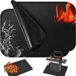 2x Hittebestendige Beschermingsmatten – 60x40 cm – Antislip Onderzetters voor Airfryer, Oven, Koffiemachine & Magnetron – Zware Keukenmatten voor Aanrechtapparaten — thumbnail 8