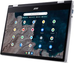 Acer Chromebook CP513-1HL-S1YN Snapdragon 7c 33,8 cm (13.3") Touchscreen Full HD 8 GB LPDDR4x-SDRAM 128 GB eMMC Wi-Fi 5 (802.11ac) ChromeOS voor ondernemingen Zilver — thumbnail 3