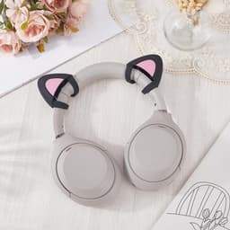 Schattige Verstelbare Kattenoren voor Hoofdtelefoons Universele Clip-On Accessoires — thumbnail 2