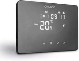 Nauwkeurige Bedrade Wifi Thermostaat Zwart voor Slimme Temperatuurregeling — thumbnail 1