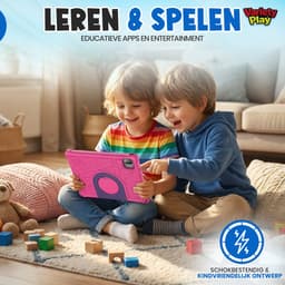 Kindertablet 10 inch – Android 15 – 64GB – Inclusief Hoes – Ouderlijk Toezicht – Kids Tablet – Tablet Kinderen – WiFi — thumbnail 3
