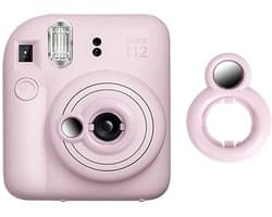 EtuiTab Instax Mini 12 - Selfie Spiegellens - Roze - Eenvoudige Installatie