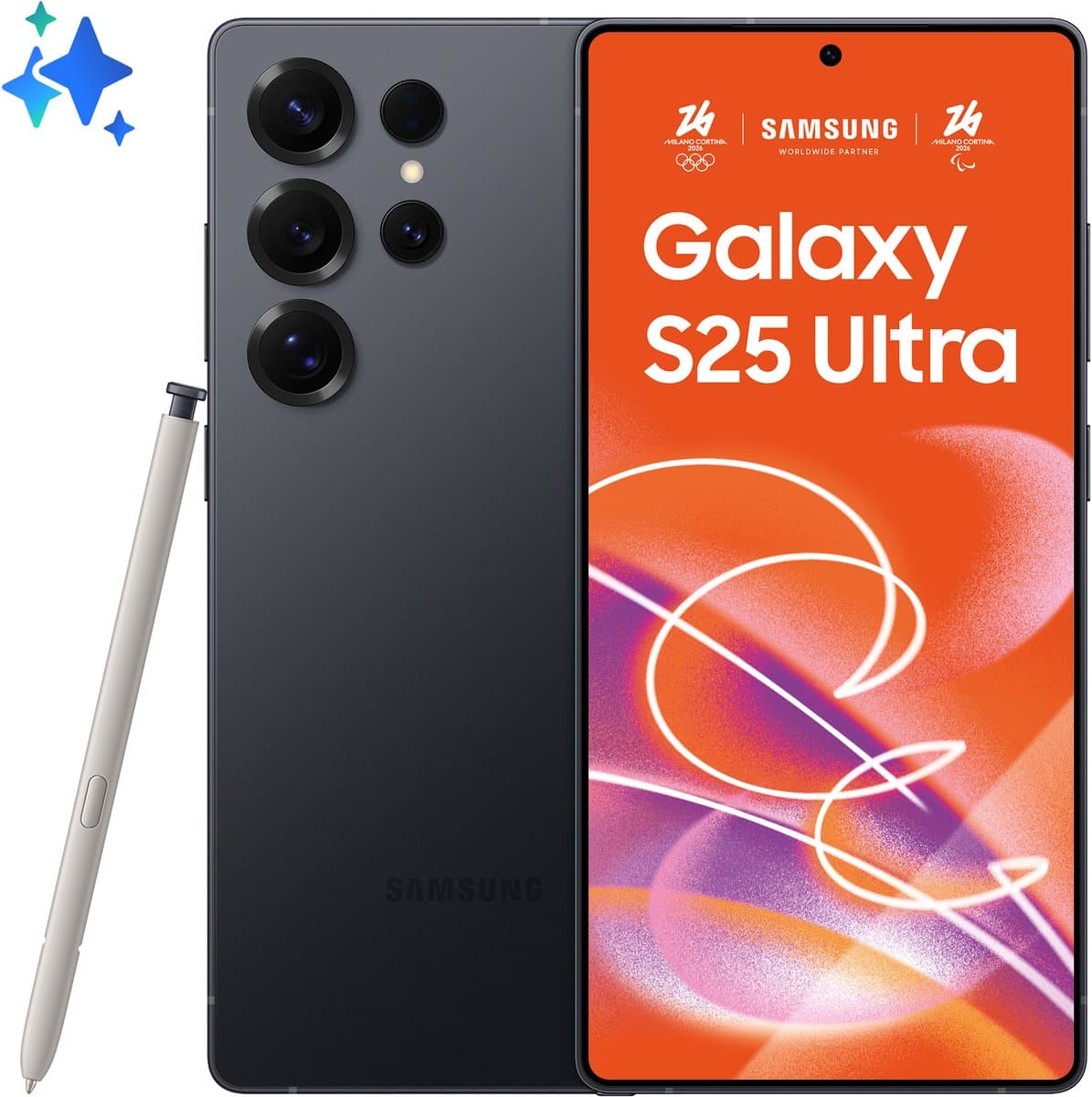 Samsung Galaxy S25 Ultra 5G - 512GB - Titanium JetBlack — afbeelding 1