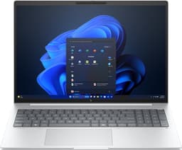 HP EliteBook 8 G1i AI Wolf Pro Security Edition Intel Core Ultra 7 255H Laptop 40,6 cm (16") WUXGA 24 GB DDR5-SDRAM 512 GB SSD Wi-Fi 6E (802.11ax) Windows 11 Pro AI PC Zilver — thumbnail 1