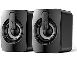 Compacte USB Stereo Mini Speakers met 3.5mm Jack Snoer