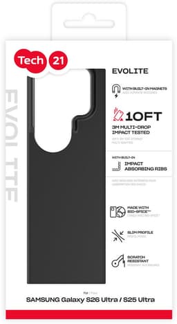 Tech21 Samsung Galaxy S26 Ultra/S25 Ultra EvoLite Magnet - Zwart — thumbnail 5