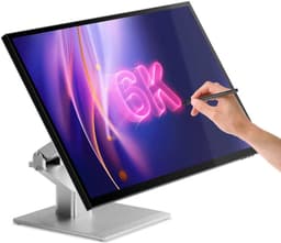 Alogic Clarity 32” 6K UHD Touchscreen Monitor – 6016x3384 Resolutie – 10-punts Multitouch-scherm – Compatibel met MPP 2.0 Active Stylus - Grijs — thumbnail 3