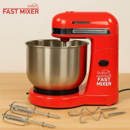 Snelle Elektrische Keukenmixer met 5 Snelheden - Voor Eenvoudig Bakken en Kneten - Gemakkelijk Schoon te Maken — thumbnail 5