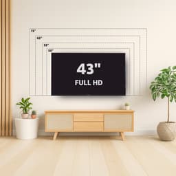 Salora FOD43FV - Smart tv 43 inch - Smart TV - Full HD - VIDAA - 43 inch smart tv - 2025 — thumbnail 3