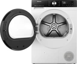 Hisense 3S Serie DH3S902BW3 - Warmtepompdroger - 9kg - ConnectLife - Trommelverlichting - AutoDry - Quick Dry - Allergy Care — thumbnail 4