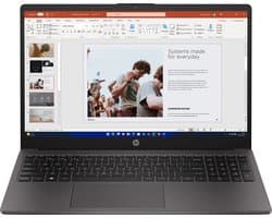 HP 250 G10 Intel® Core™ i3 i3-1315U Laptop 39,6 cm (15.6") Full HD 8 GB DDR4-SDRAM 512 GB SSD Wi-Fi 6 (802.11ax) Windows 11 Pro Zwart