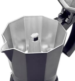 Mercadome® Koffie Percolator - Moka pot - Espressopot - Hittebestendig handvat - Klassiek ontwerp - Elektrisch - 300ML - Zwart — thumbnail 2