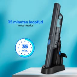 MEDION 2-in-1 handstofzuiger met zuigbuis en vloerborstel (BLDC-motor, HEPA-13 filter, filtering van stof en allergenen, sterke zuigkracht van 20 kPa, accu, laadstation, draadloos), MD11515, grijs — thumbnail 5