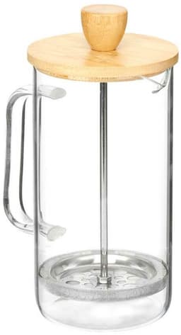 Theepot Vivalto SW8132 600ML Natuurlijk Bamboe Borosilicaatglas 600 ml — thumbnail 1