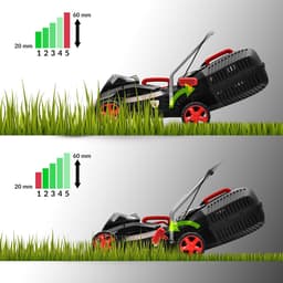 RFWR® Accu Grasmaaier 40V - Ideaal voor Kleine en Middelgrote Gazons tot 250 m² met Instelbare Snijhoogte — thumbnail 4