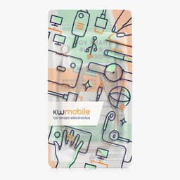kwmobile Strap Compatible with Google Pixel Buds Pro 2 - Silicone Cord Holder for Wireless Earphones - Beige — thumbnail 6