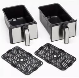 Kenwood HFM20.000MB friteuse Dubbel 8 l Vrijstaand 1700 W Heteluchtfriteuse Zwart — thumbnail 6