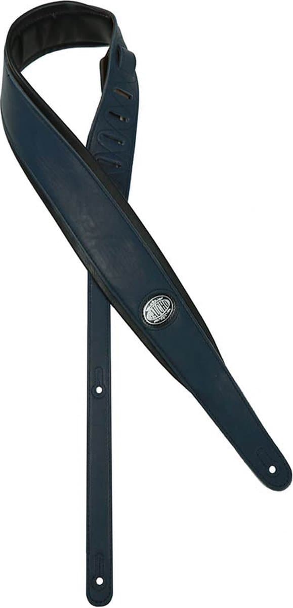Gitaarband - Gaucho GST-314-BU - Padded Series - Blauw/Zwart — afbeelding 1