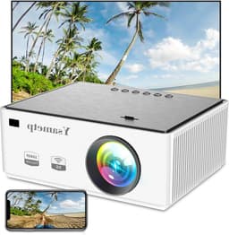 5G WiFi Bluetooth Full HD 1080p 4K Ondersteuning Draagbare Mini-projector - Filmprojector 10.000 Lumen - Compatibel met TV Stick Tablet PC - HDMI USB TF DVD Beamer — thumbnail 1