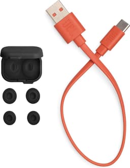 JBL Tune Flex 2 - Noise Cancelling Oordopjes - Draadloos Bluetooth - True Wireless In-ear - 48 uur speeltijd - Open of Gesloten Pasvorm - IP54 - Ghost Black — thumbnail 5