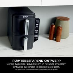 Ninja Double Stack Airfryer XXL - 7.6 Liter - Dubbele Gestapelde Lades - 6 Programma's - Inclusief 2 Kookrekjes - SL300EU — thumbnail 2