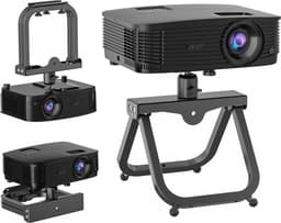 360 Graden Draaibare Projectorhouder - Universele Plafondbeugel voor Mini Projectoren — thumbnail 1