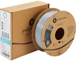 Polymaker PB01003 PolyLite Filament PETG Hittebestendig, Hoge treksterkte 1.75 mm 1000 g Grijs 1 stuk(s)