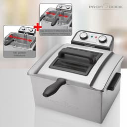 Dubbele Friteuse met 5 Liter Capaciteit en 3 Frituurmanden — thumbnail 5