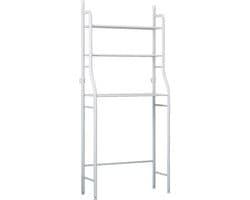 Wasmachine Ombouw - Wit - Universeel - Wasmachine Organizer - Wasmachine Kast