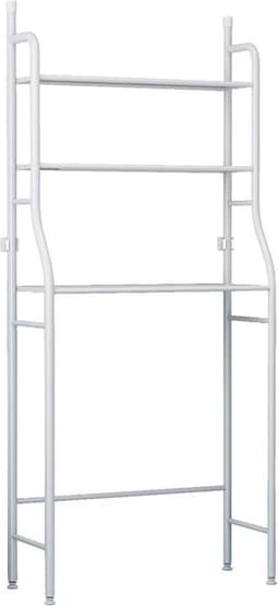 Wasmachine Ombouw - Wit - Universeel - Wasmachine Organizer - Wasmachine Kast — thumbnail 1