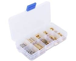 120 Stuks M3 Schroeven Set voor PCB, Messing Standoffs, Spacer en Moeren in Opbergdoos