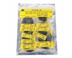 Rubber O-Ring Set van 950 Stuks voor Horloges - Universele Dichtingen van 0.5 tot 0.7 mm, Ideaal voor Waterdichte Toepassingen en Vervangingen